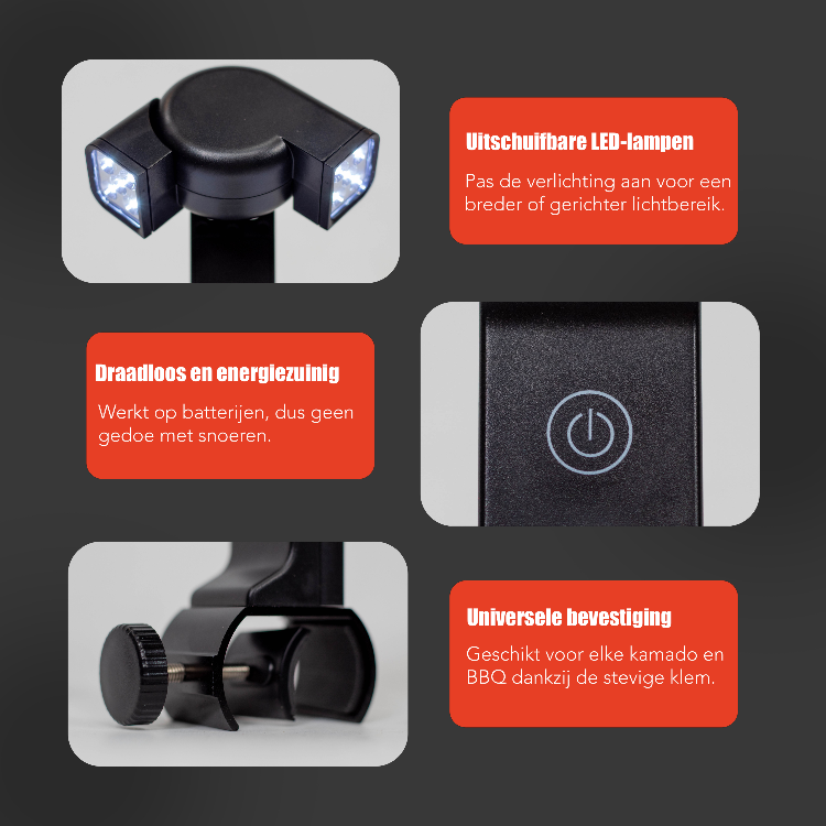 FireTech - Lampe de gril