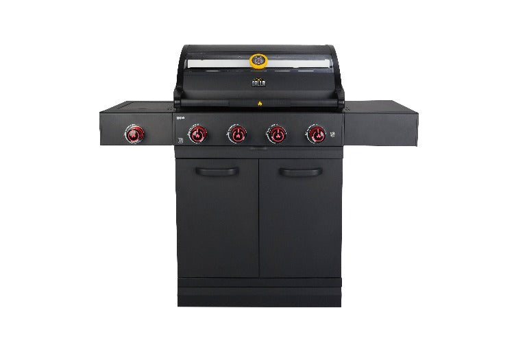 GRLLR Prime G4S - Gas Barbecue met 4 Branders en Zijbrander