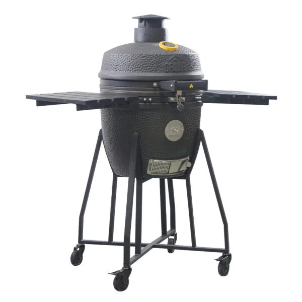 GRLLR Ember – klassisches 18-Zoll-Kamado-Holzkohleschwarz