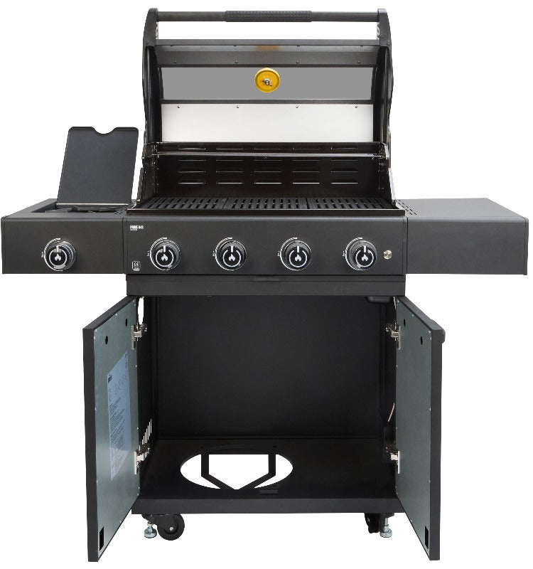 GRLLR Prime G4S - Gas Barbecue met 4 Branders en Zijbrander