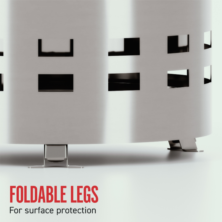 HerQs - Smokeless FirePit Mighty