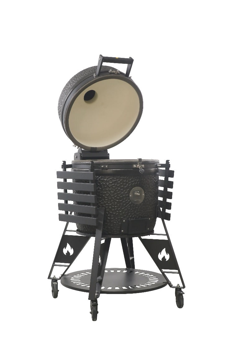 GRLLR - Ember Pro 24 inch Kamado Charcoal Black