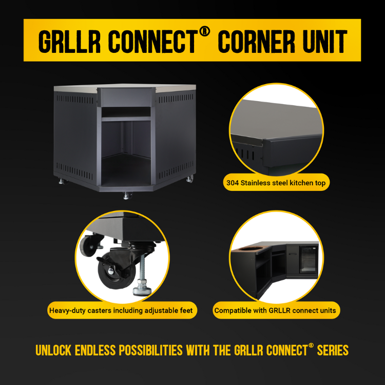 GRLLR - Connect Corner / Kamado Unit