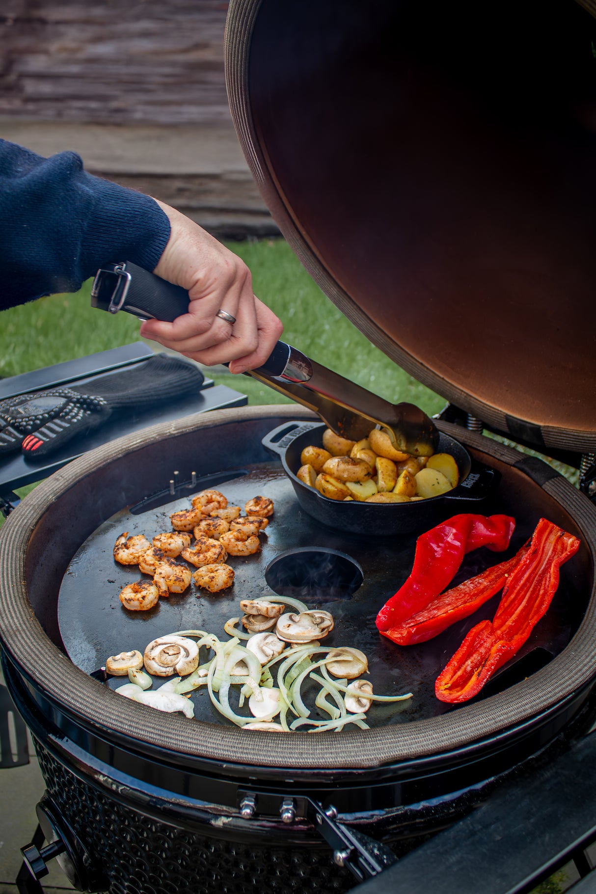 FireTech - Plancha voor Large kamado