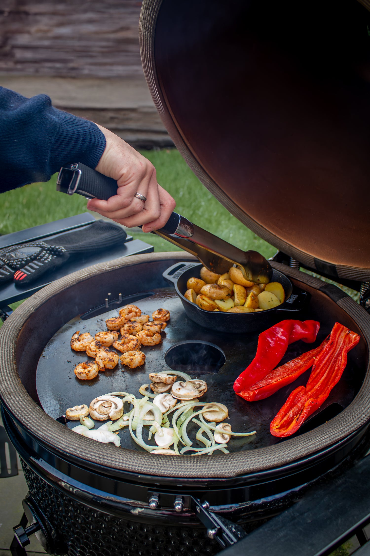 FireTech - Plancha voor Large kamado