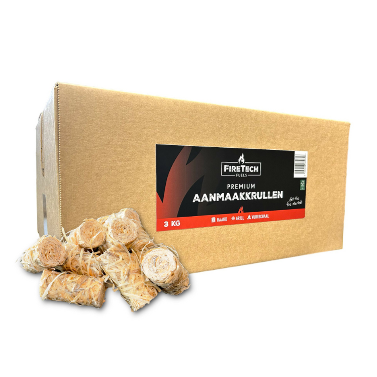 FireTech Premium Aanmaakkrullen