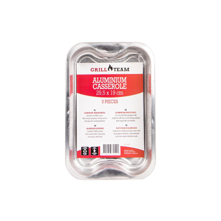 Aluminiumbehälter XXL 5 Stück 32,5x26,5x6,5cm