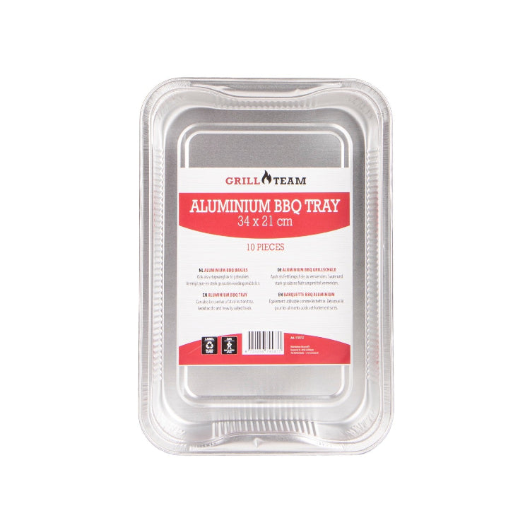 Aluminiumbehälter XXL 5 Stück 32,5x26,5x6,5cm