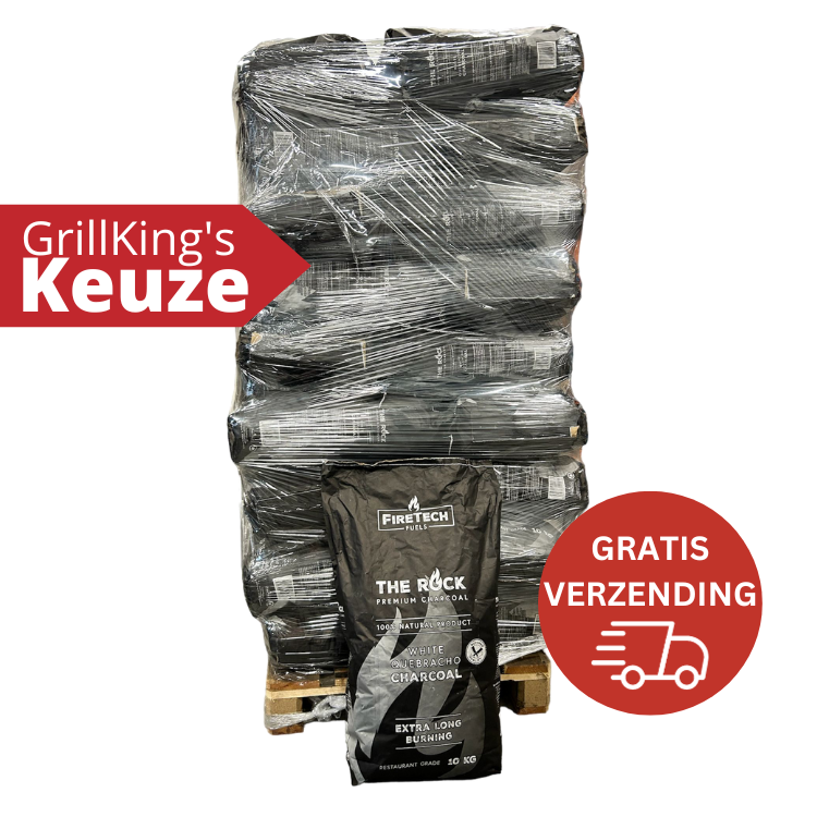 50x (pallet) FireTech - White Quebracho Houtskool 10kg