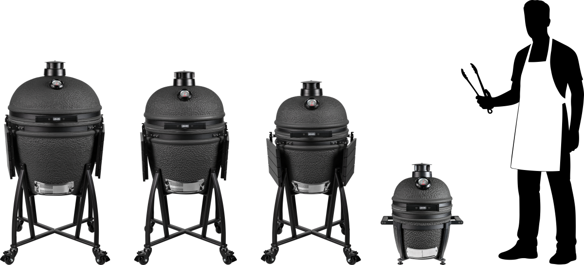 Grill Guru - Prime Matt Black Medium (2026) Compleet