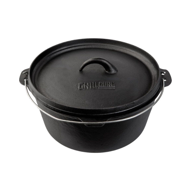 Grill Guru - Cast Iron Dutch Oven