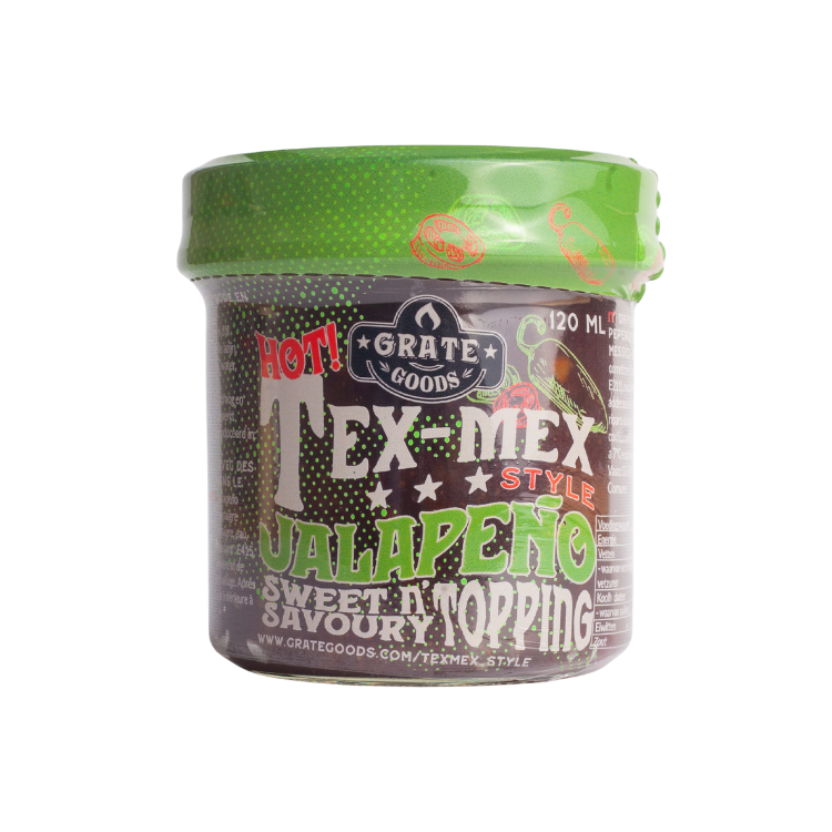 Grate Goods - Tex-Mex Style Jalapeño Topping 120ml