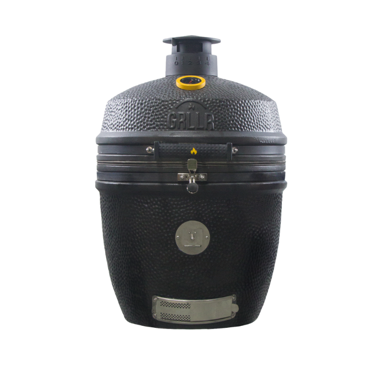 GRLLR Ember – Classic 22 Zoll Kamado Charcoal Black | Solo