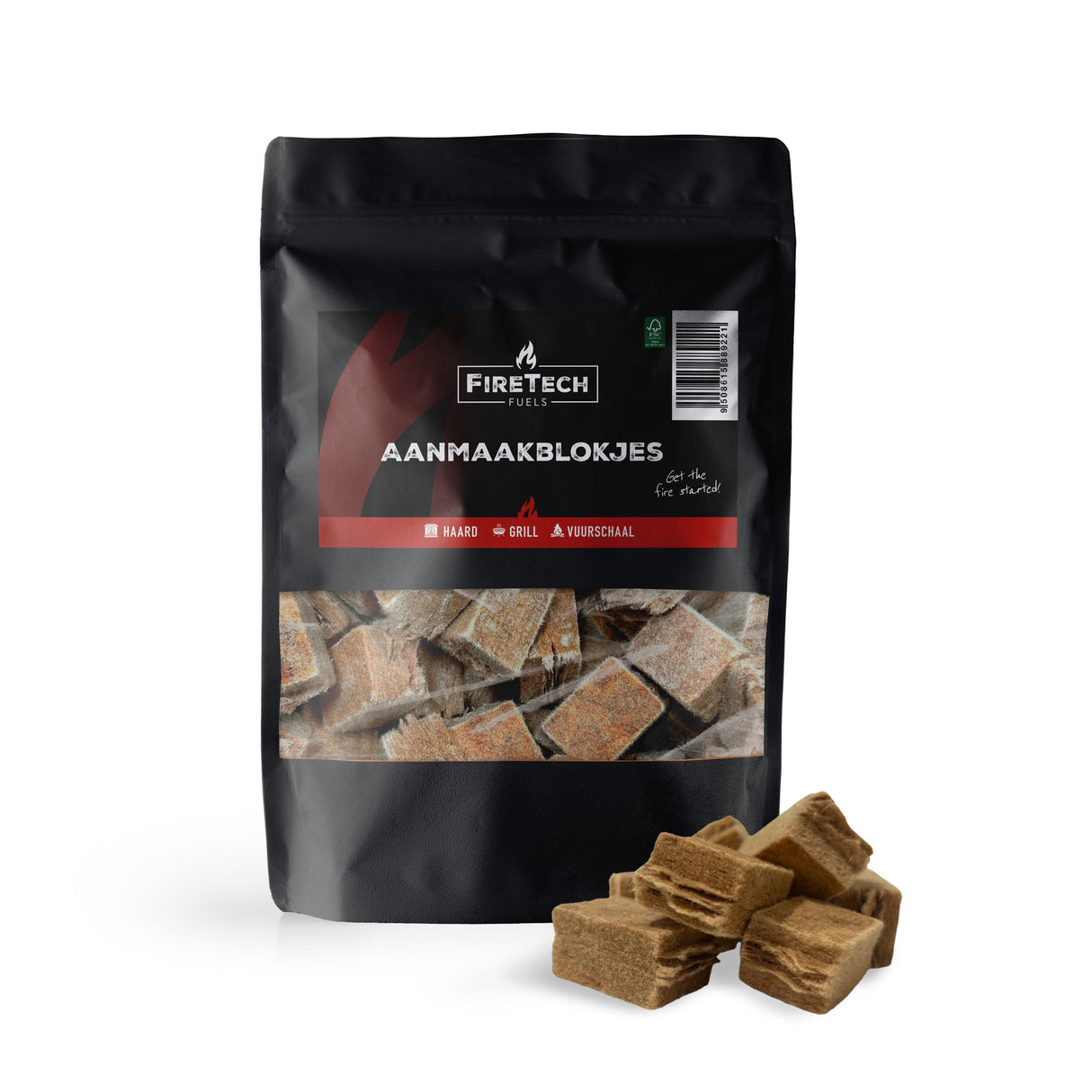 FireTech Premium Aanmaakblokjes 500gr