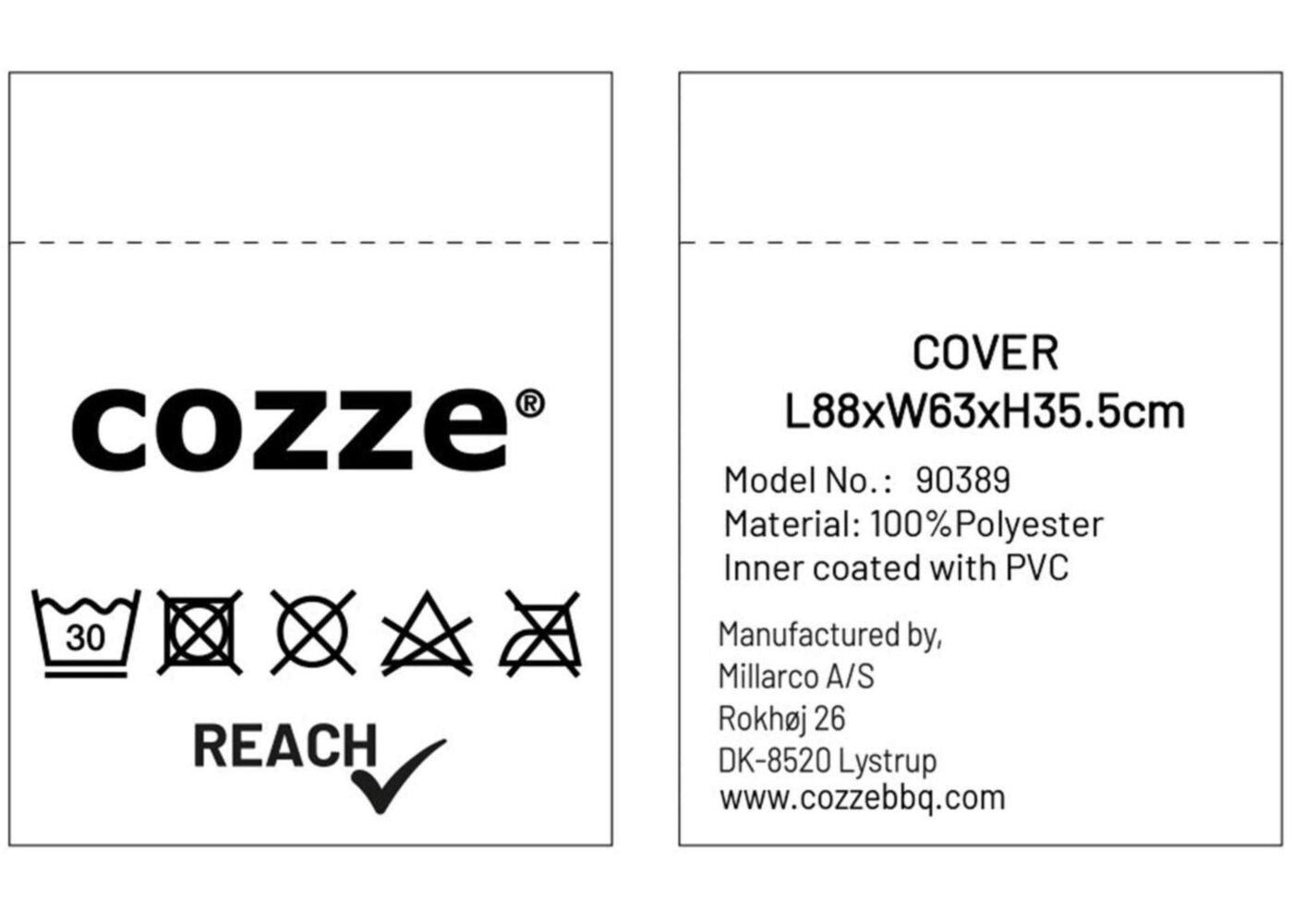 Cozze Beschermhoes voor G-800