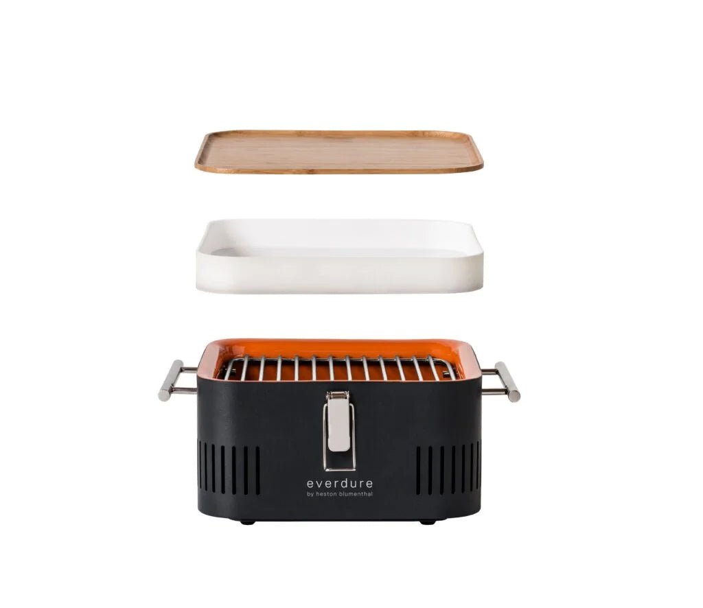 Everdure Cube Holzkohlegrill Schwarz