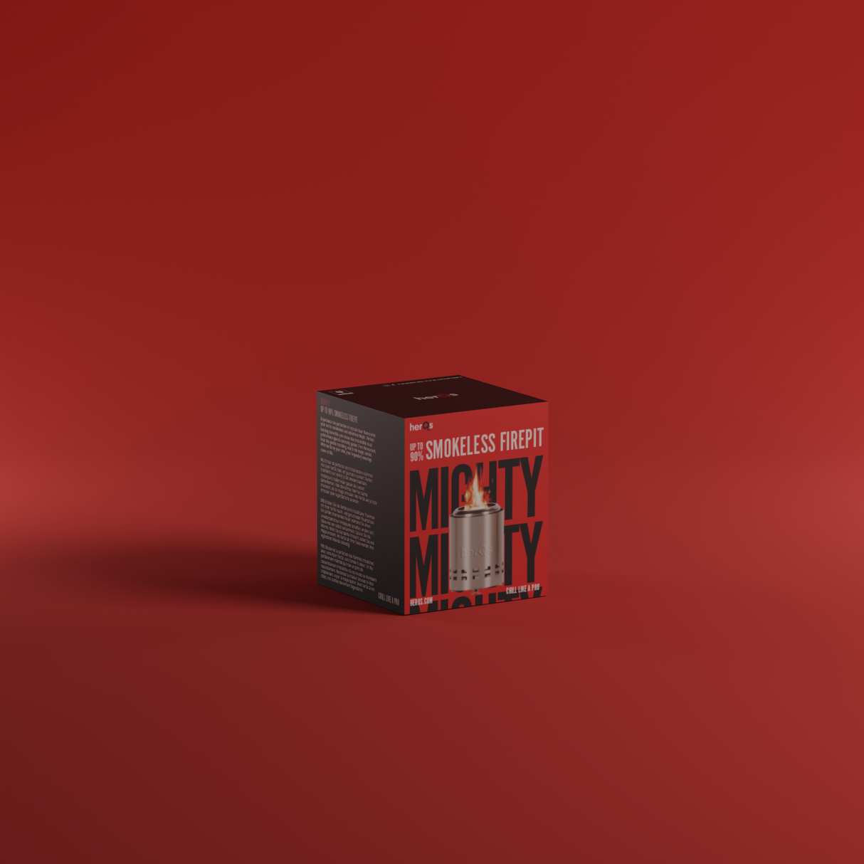 HerQs - Smokeless FirePit Mighty