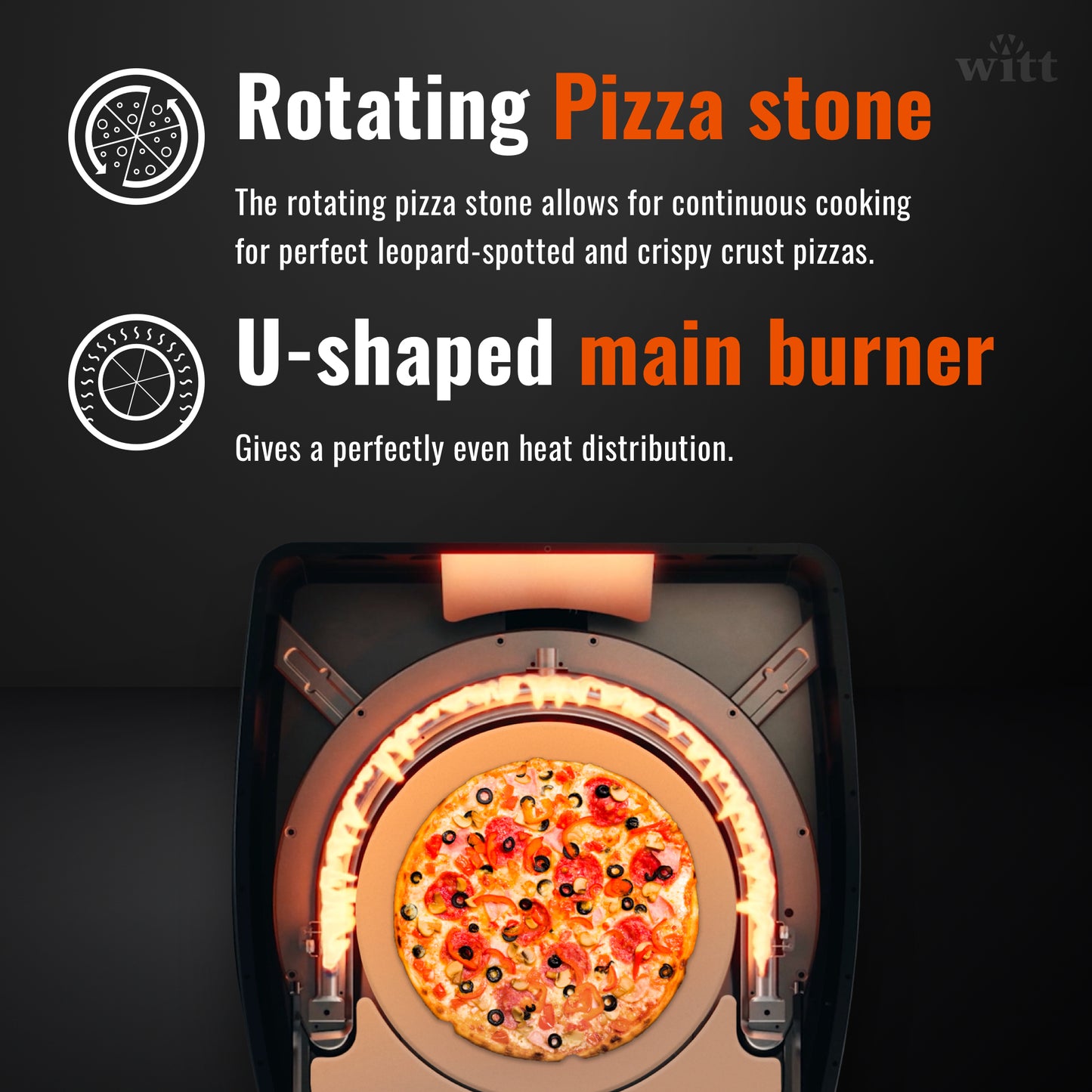 Witt Rotante Pizzaofen