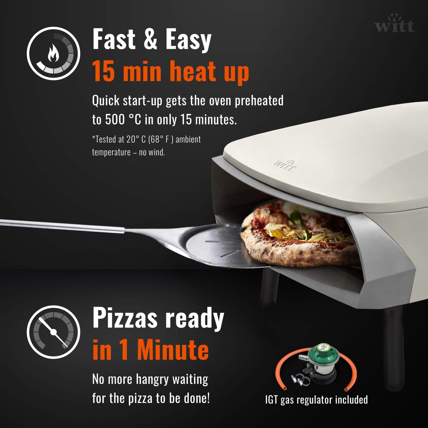 Witt Rotante Pizzaofen