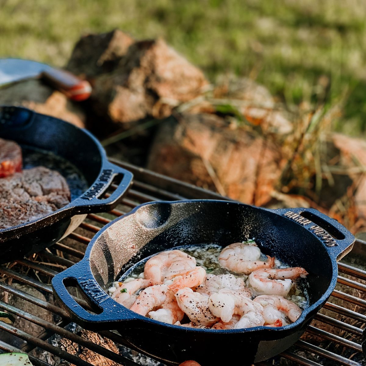 Valhal Outdoor – Pfanne aus Gusseisen mit Griffen ø20 cm