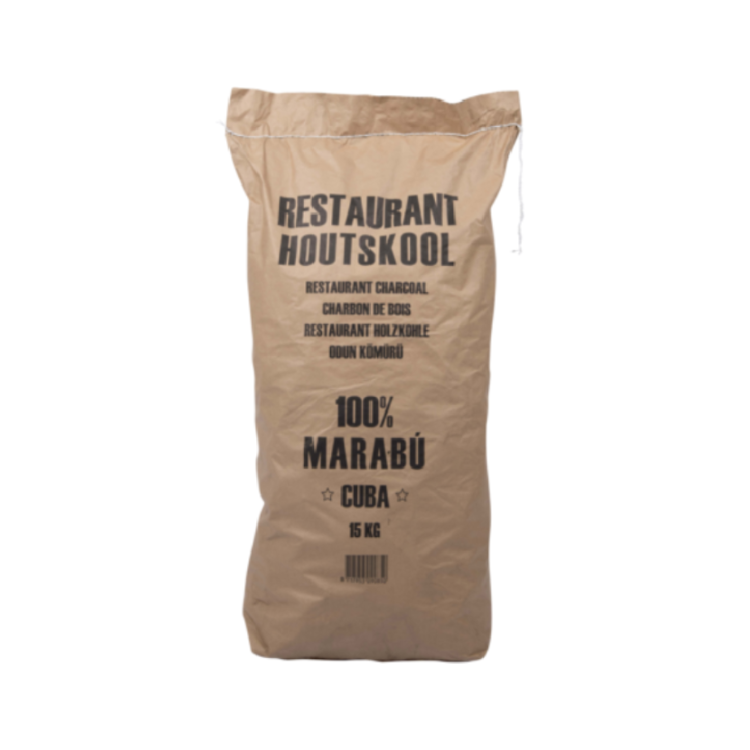 Dammers Marabu Houtskool - 15kg
