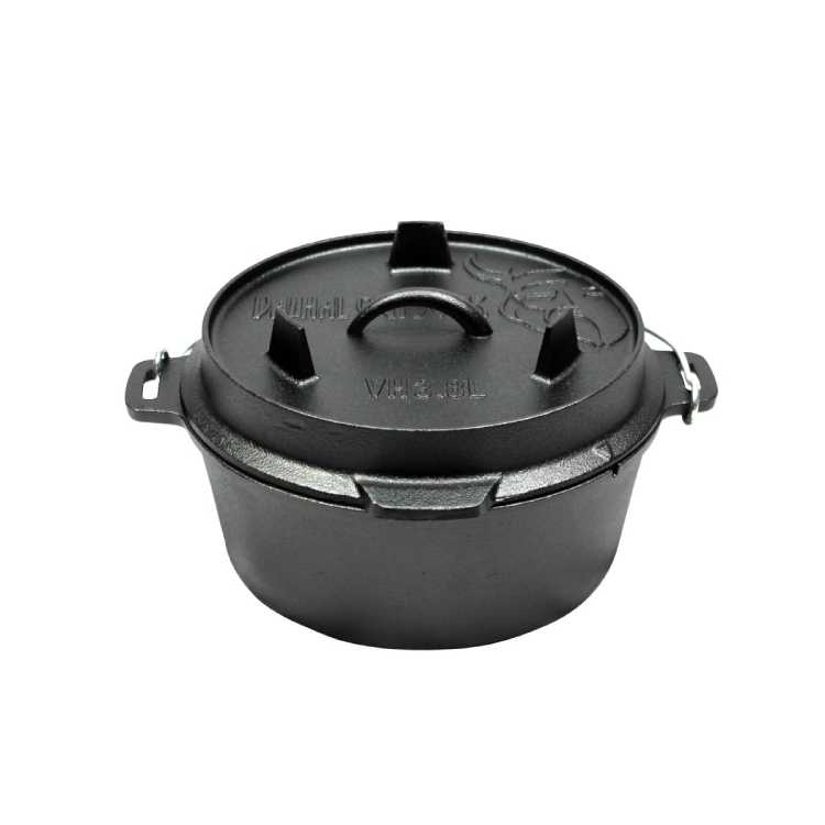 Valhal Outdoor – Schmortopf aus Gusseisen, 3,8 Liter