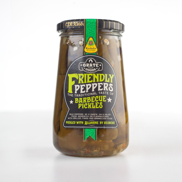 Grate Goods - BBQ Pickels Friendly Peppers