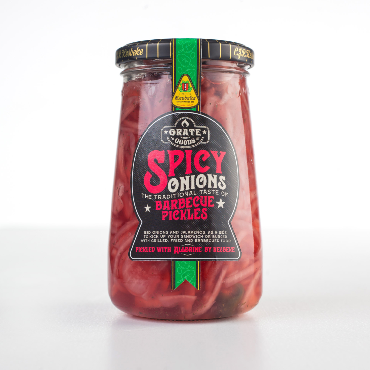 Grate Goods – BBQ Pickels Spicy Onions