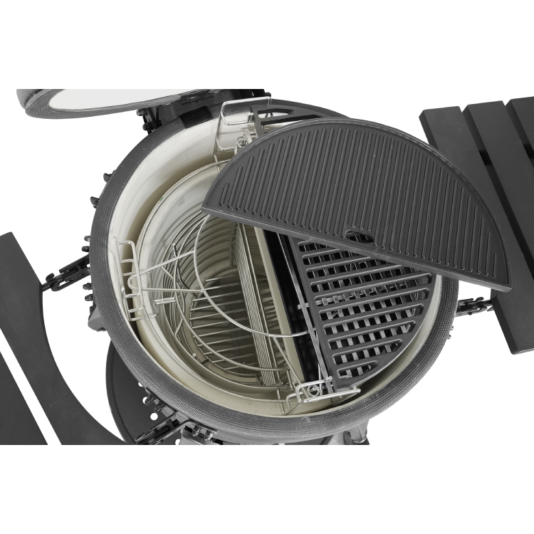 iQ Grills Large "Carbon Black" 22 inch - Compleet