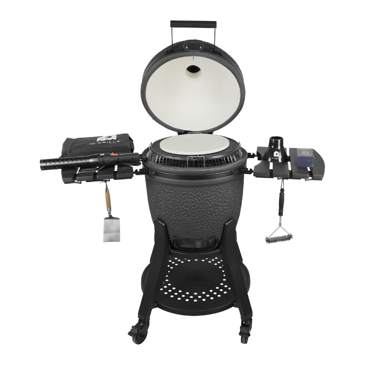 iQ Grills Large "Carbon Black" 22 inch - Compleet
