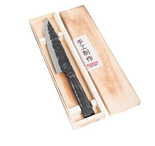 COUTEAU DE CHEF FORGÉ BRUTE 20CM ACIER INOXYDABLE