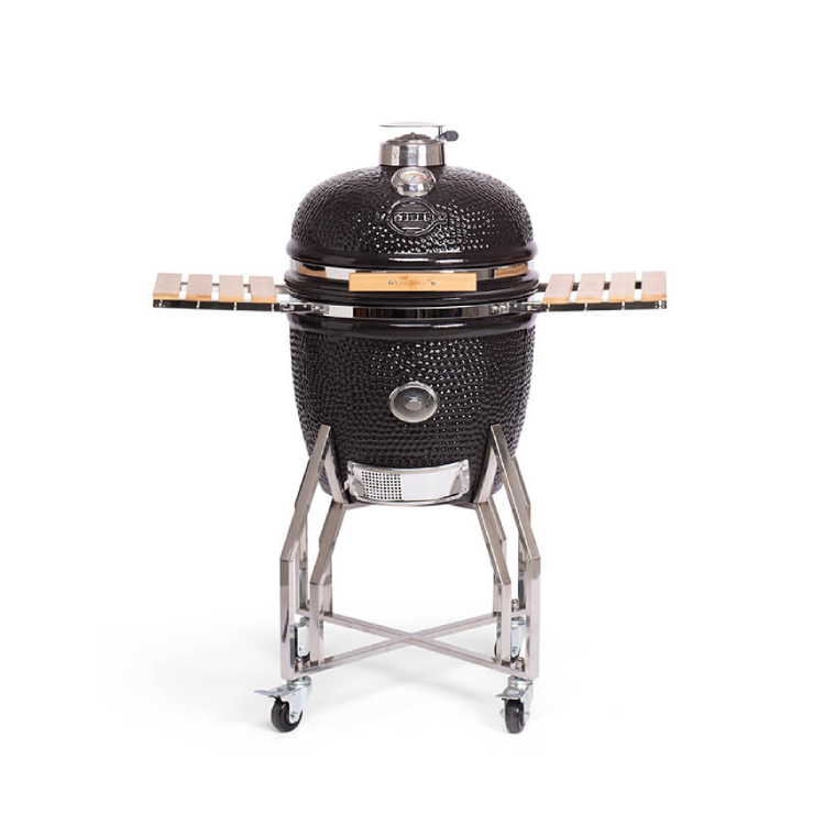 YAKINIKU - Large 19 inch Kamado incl. Onderstel en Zijtafels MODEL 2023