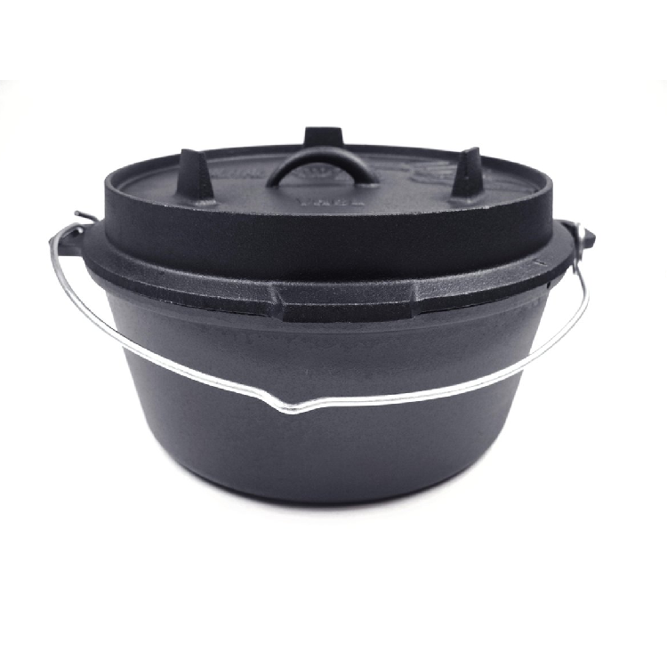 Valhal Outdoor - Cocotte en fonte 8 litres