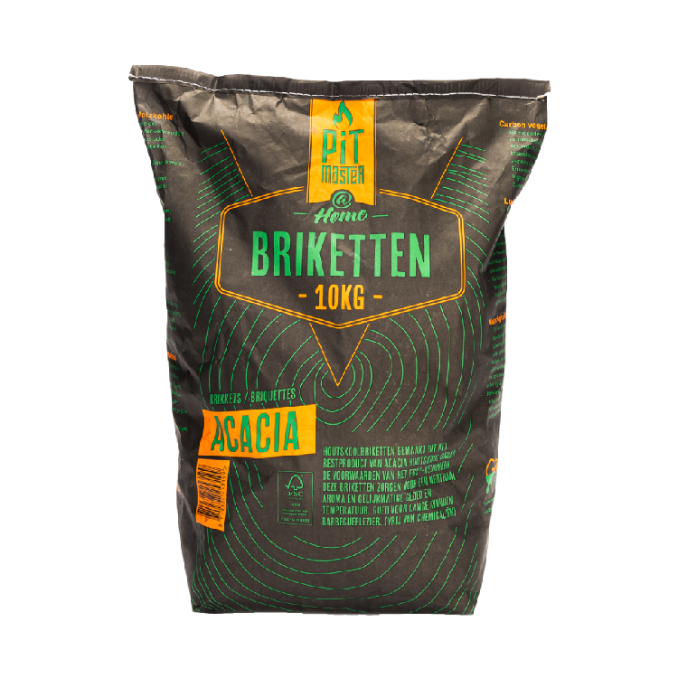 Pitmaster Houtskool Briketten - 10kg