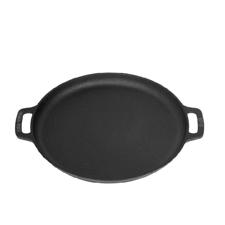 Valhal Outdoor - Bratpfanne Plancha Gusseisen mit Griffen ø35 cm