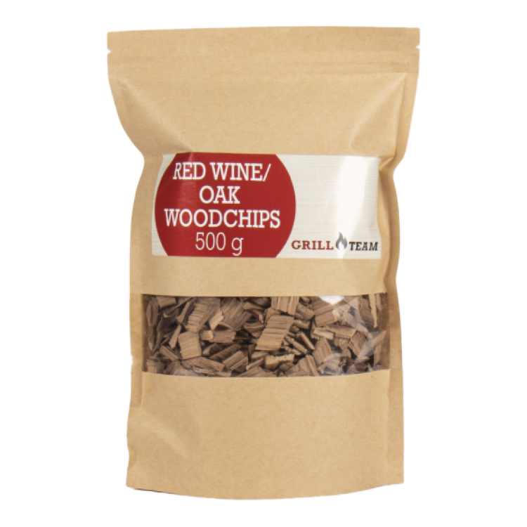 Copeaux de vin rouge/fumés de chêne