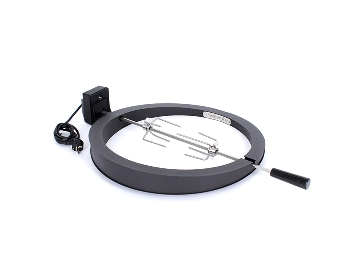 Kamado Rotisserie – Der Spieß in Flammen