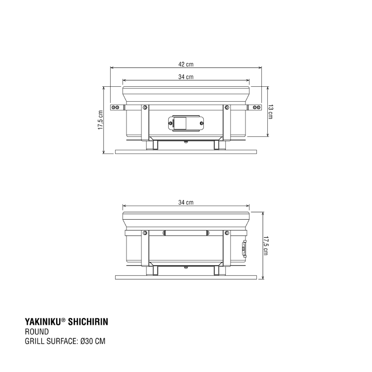YAKINIKU - Shichirin Rond