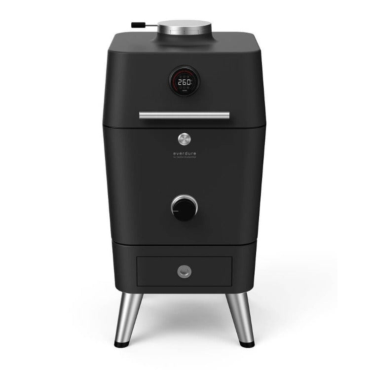 Barbecue au charbon Everdure 4K noir mat