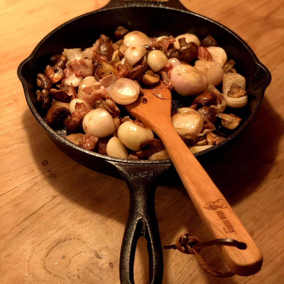 Valhal Outdoor - Spatule en bois de cerisier