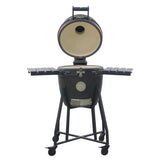 GRLLR Ember -  Classic 18 inch Kamado Charcoal Black