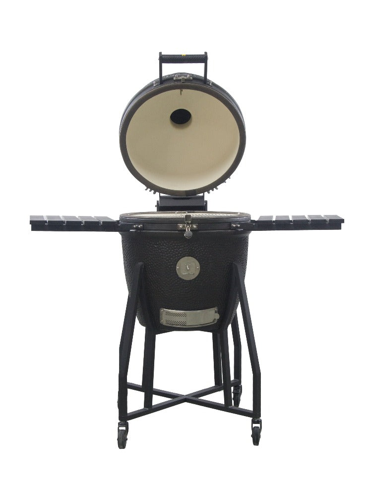 GRLLR Ember - Classic 22 inch Kamado Charcoal Black