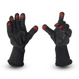 FireTech - Gants de barbecue haut de gamme - Résistants à la chaleur jusqu'à 800 degrés