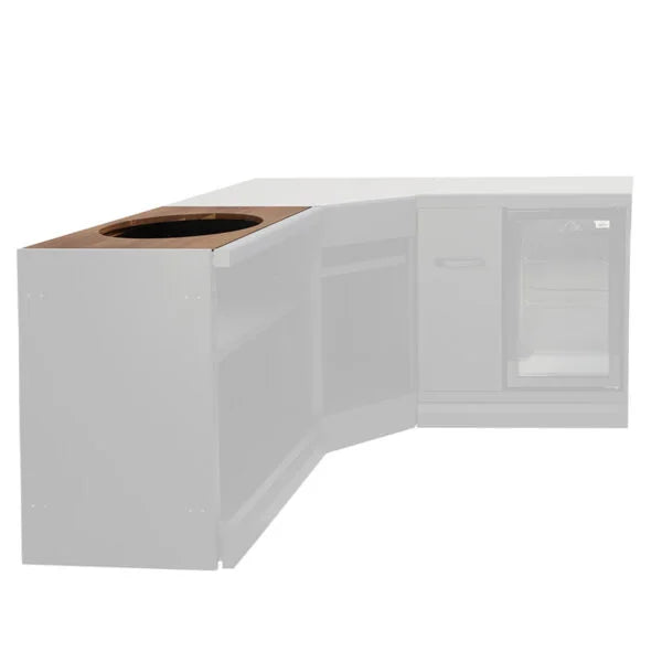 GRLLR - Plan de travail en bois pour meuble d'extension Connect