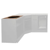 GRLLR - Plan de travail en bois pour meuble d'extension Connect