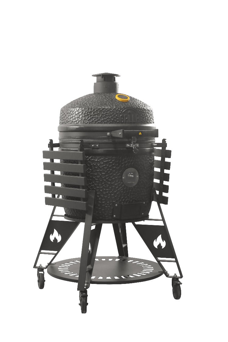 GRLLR - Ember Pro 24 inch Kamado Charcoal Black