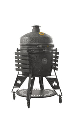 GRLLR - Ember Pro 24 inch Kamado Charcoal Black