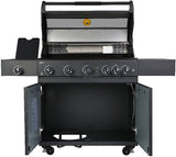 GRLLR Prime G5S - Gas Barbecue met 5 Branders een Achterbrander en Zijbrander