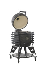 GRLLR - Ember Pro 24 inch Kamado Charcoal Black