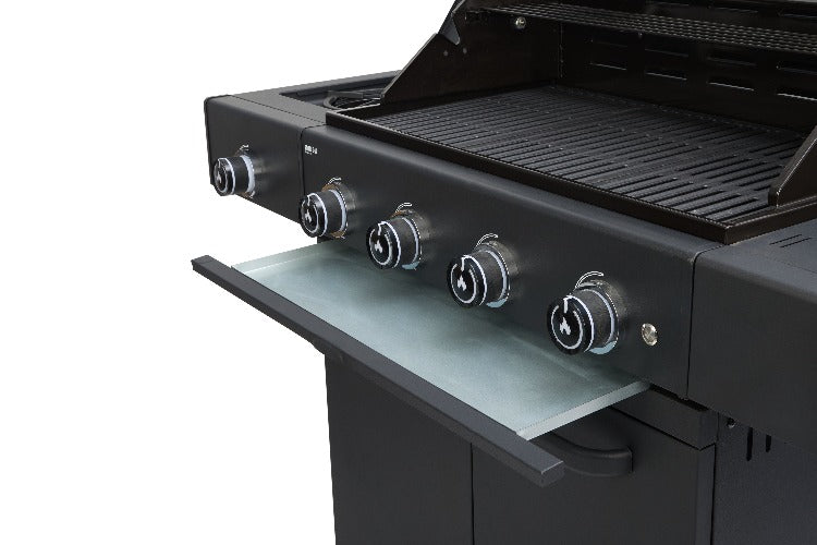 GRLLR Prime G4S - Gas Barbecue met 4 Branders en Zijbrander